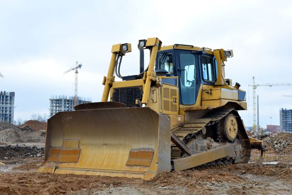 Bulldozer Site Clearing in Spanish Fork